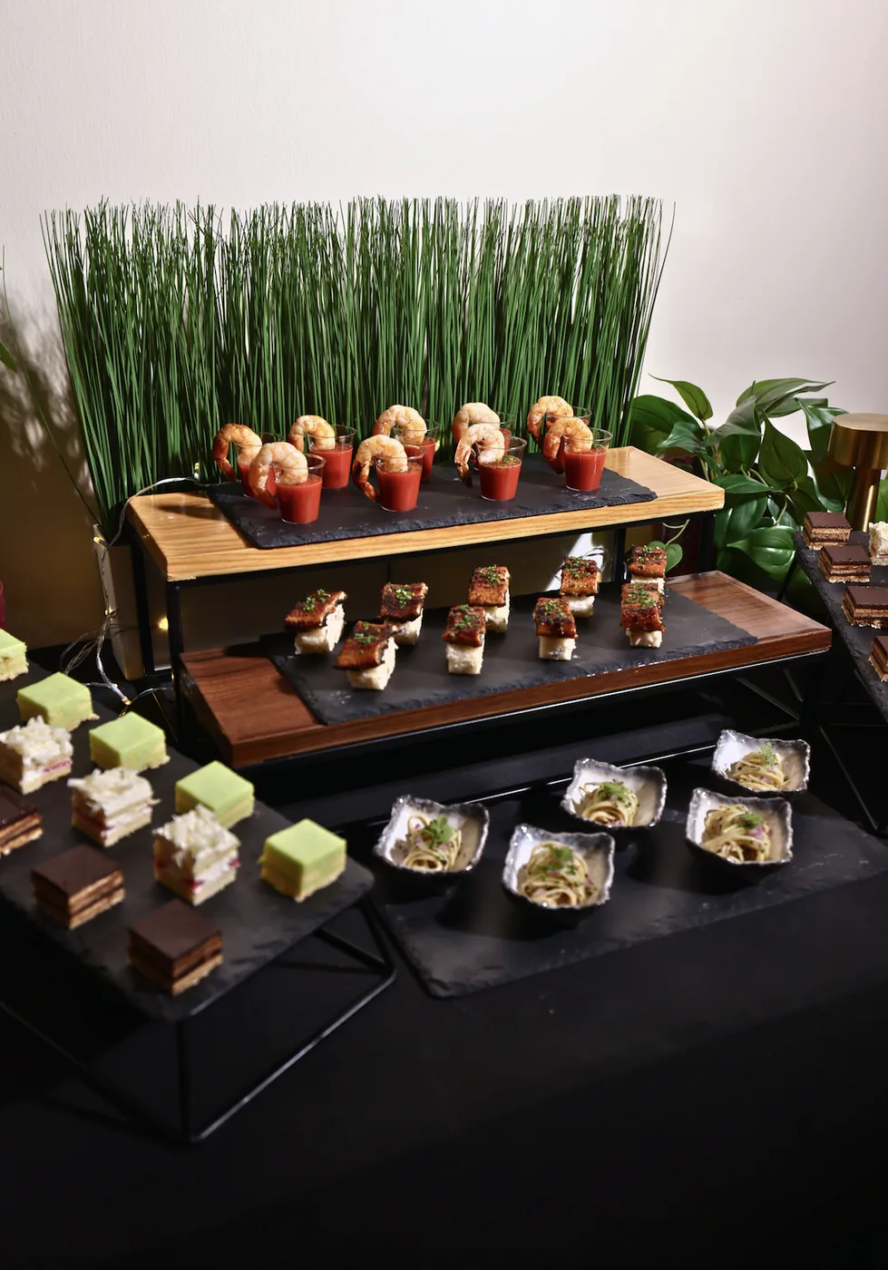 Canapé display