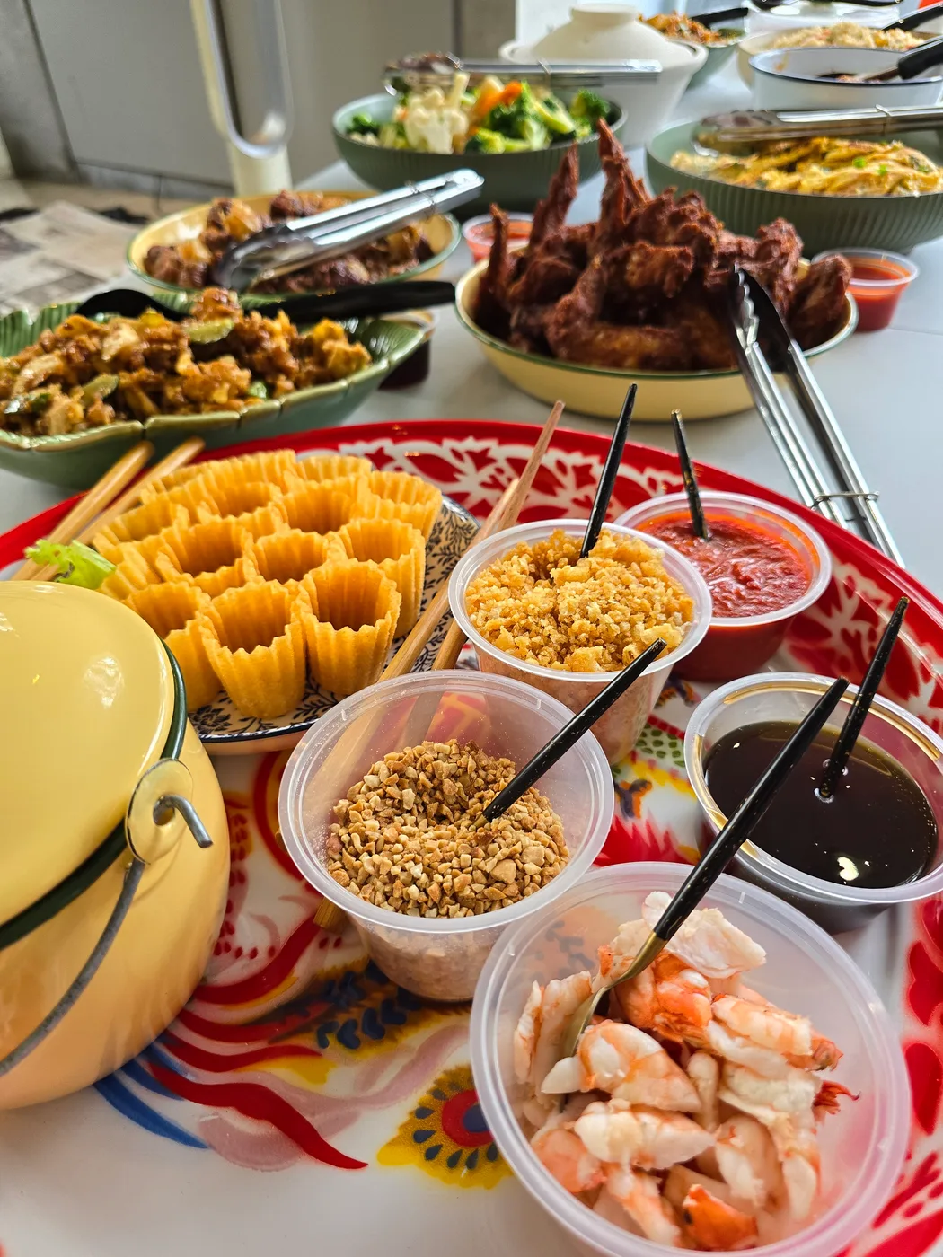 Kueh pie tee station